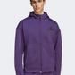 Adidas Z.N.E. Full-Zip Men Sportswear Hoody Aurora Plum
