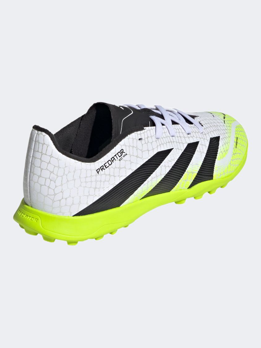 Adidas Predator League Tf Kids Football Shoes White/Black/Lime