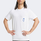 Adidas Messi Icon Men Football T-Shirt White/Blue