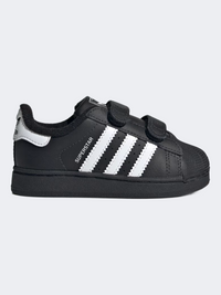Adidas Superstar Ii Comfort Closure Infant-Boys Originals Shoes Black/White