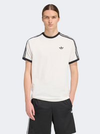تيشيرت رجالي Adidas 3-Stripes اورجينال أبيض