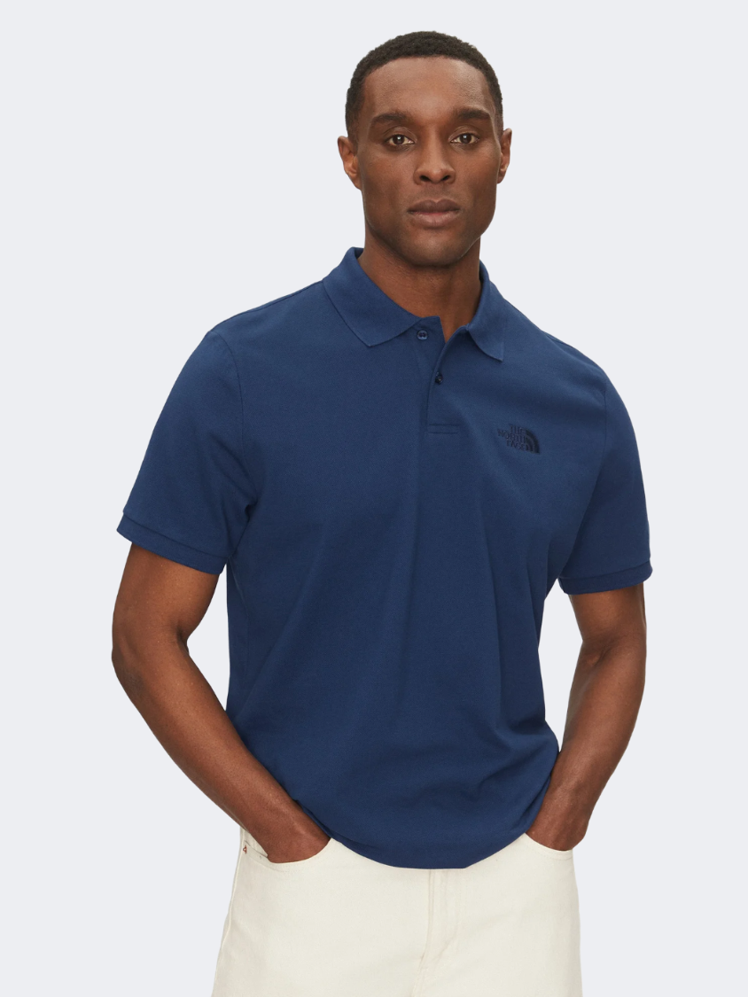 The North Face Essential Men Lifestyle Polo Short Sleeve Estate Blue
