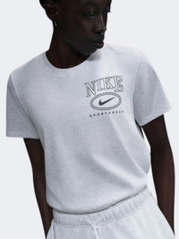 Nike Sportswear Club Women Lifestyle T-Shirt Birch Heather