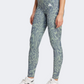 Adidas Optime Essentials Stash Pocket Full Length Women Training Tight Silver Green
