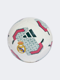 Adidas Real Madrid Home Club Football Ball White/Aurora Ivy