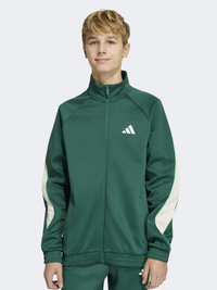 Adidas Kids-Boys Sportswear Track Top Collegiate Green