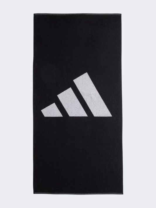 Adidas 3 Bar Large Men Training Towel Black/White