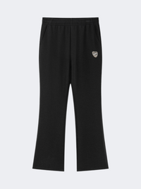 بنطال نسائي منسوج Lifestyle من Erke باللون الأسود