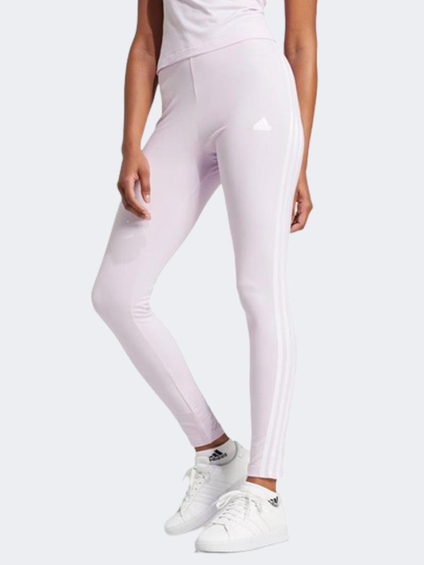 Adidas Future Icons 3 Stripes Women Sportswear Tight Ice Lavender