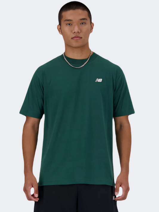 New Balance Small Logo Men Lifestyle T-Shirt Nightwatch Green