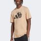 Adidas Yay Sports Graphic Men Sportswear T-Shirt Warm Sandstone
