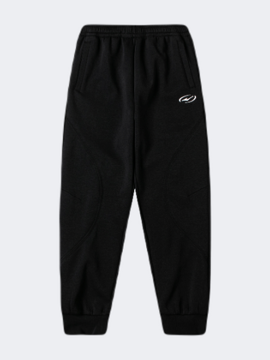 Erke Knitted Kids-Boys Lifestyle Pant Black