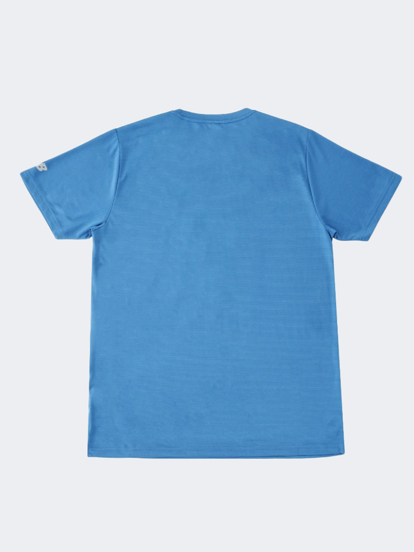 New Balance Sport Essentials Men Performance T-Shirt Blue Agate