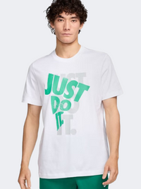 تيشيرت لايف ستايل رجالي Nike M Nsw 12Mo Jdi Sp25 أبيض