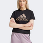 Adidas Animal Women Sportswear T-Shirt Black