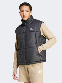 Adidas صديري رياضي للرجال بيسك 3S بَفي أسود