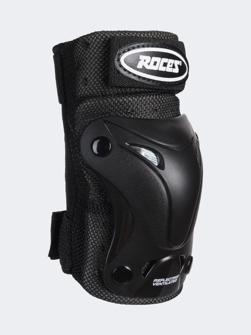 Roces Ventilted 3 Pack Kids Skating Protection Black