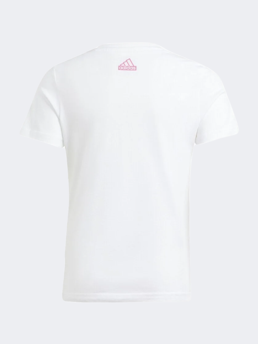 Adidas Summer Gfx Girls Sportswear T-Shirt White