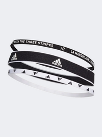 Adidas عصابات رأس للجنسين شريط تدريب أسود/أبيض
