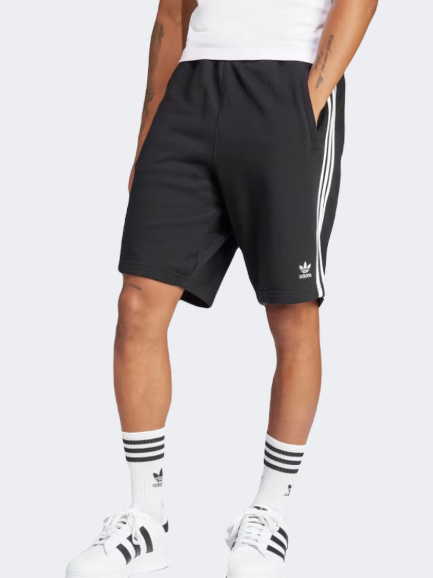 Adidas Adicolor 3 Stripes Men Original Short Black/White