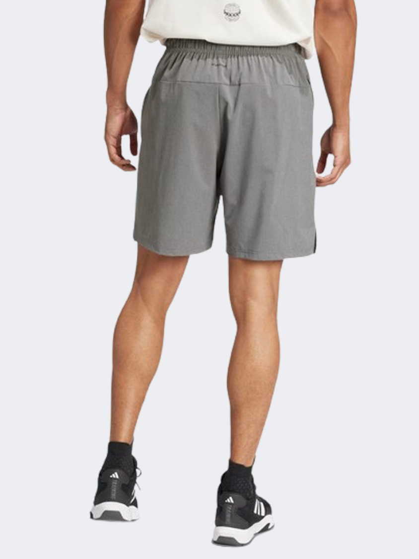 Adidas D4T Melange Men Training  Short Grey Five Mel