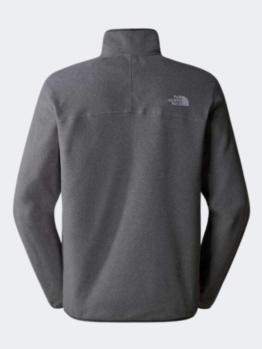 The North Face 100 Glacier Men Skiing Fleece Med Grey Heather