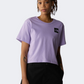 The North Face Fine Women Lifestyle T-Shirt Lite Lilac