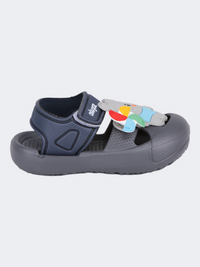 Oil & Gaz Cozy Infant-Boys Beach Slip-On Clogs Grey/Navy