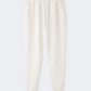 Erke Knitted Cropped Women Lifestyle Pant Glacier White