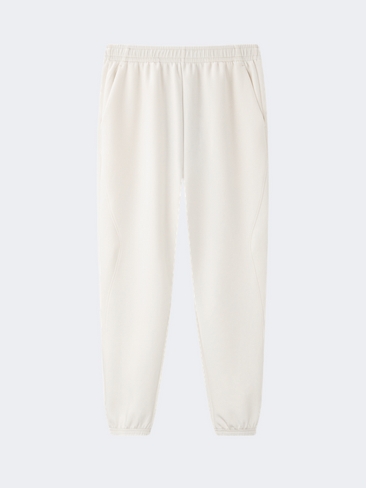 Erke Knitted Cropped Women Lifestyle Pant Glacier White