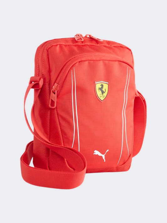 Puma Ferrari Sportswear Race Portable Men Lifestyle Bag Rosso Corsa
