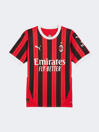 Puma Ac Milan 24/25 Home Jersey Men Football T-Shirt Red/Black