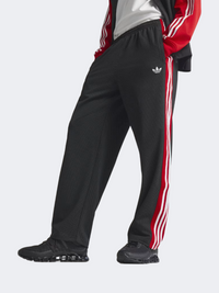 بنطال Originals رجالي من Adidas بقَصّة واسعة وشبك، أسود/أحمر/أبيض