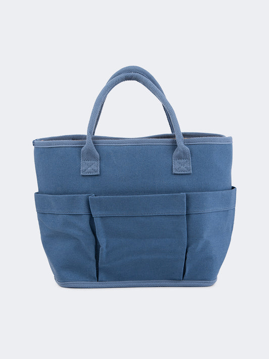 Oil And Gaz Stylish And Spacious Women Lifestyle Bag Blue