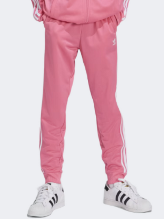 Adidas Sst Track Kids-Girls Original Pant Rose Tone