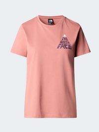 تيشيرت لايف ستايل نسائي The North Face Mountain Play ماهوغاني فاتح