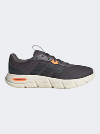 Adidas Cloudfoam Flex Laces Men Sportswear Shoes Charcoal