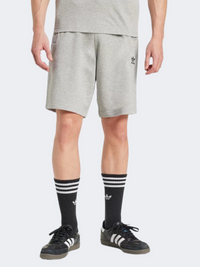 شورت رجالي Adidas Essentials Trefoil Original رمادي متوسط هيثَر