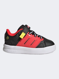 Adidas Infant-Boys Sportswear Shoes Black/Red
