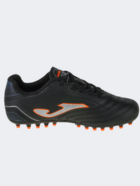 حذاء كرة قدم أطفال Joma توليدو 2401 Ag أسود/برتقالي
