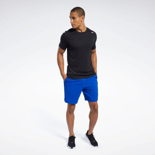 Reebok Workout Ready Polyester Tech Men Training T-Shirt Black
