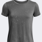 Under Armour Launch Splatter Women Running T-Shirt Castlerock