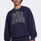 Under Armour Icon Heavyweight Terry Oversized Men Lifestyle Sweatshirt Navy/Summit White