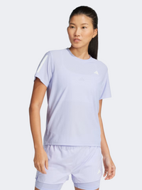 تيشيرت جري نسائي Adidas Own The Run Violet Tone