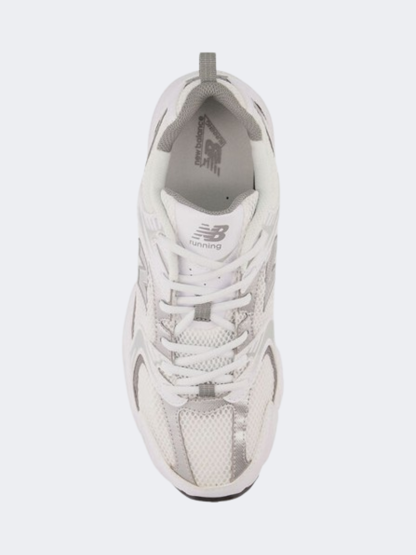 New Balance 530 Unisex Lifestyle Shoes White/Silver/ Grey