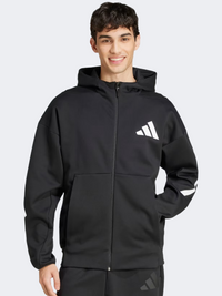 Adidas هودي رياضي رجالي Z N E أسود