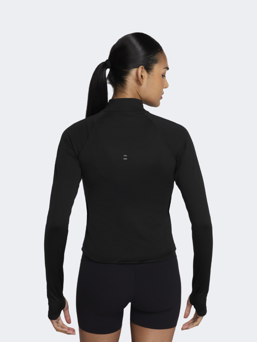 Nike Tempo Df Half Zip Women Running Long Sleeve Black