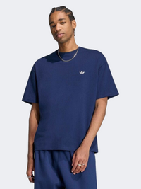 تيشيرت اورجينال رجالي واسع Adidas Trefoil Essentials نايت إنديغو