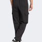 Adidas All Szn French Terry Loose Cargo Open Hem Men Sportswear Pant Black