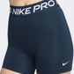 Nike Pro 365 Women Training Short Armory Navy/White